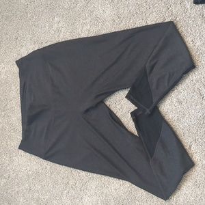 Z by Zella gray and black mesh 7/8 leggings size medium